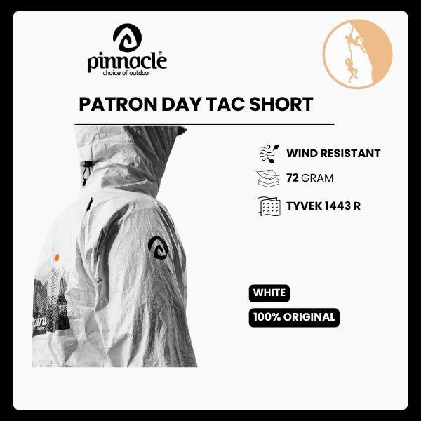 Outdoor Pinnacle Windflo Jaket Outdoor Ringan Tahan Angin Bahan Tyvek Warna Putih Ukuran XXL Pinnacl
