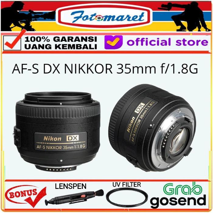 Arrahman - Nikon Af-S Dx 35Mm F1.8G/Lensa Nikon Af-S Dx 35Mm F1.8 / Nikon 35 F/1.8 G Terbaru 