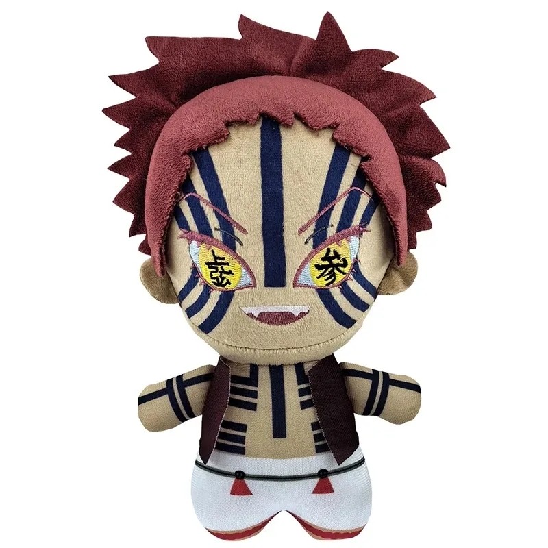 Demon Slayer Plush Stuffed Toys Tsugikuni Yoriichi Tsugikuni Michikatsu Akaza Cartoon Anime Figure