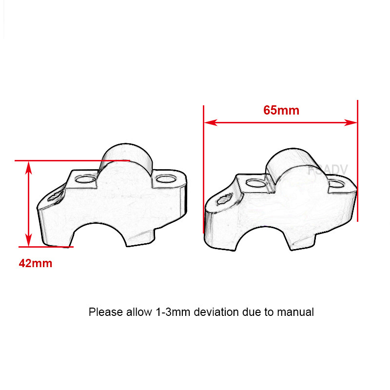 FOR HONDA CMX500 CMX1100 REBEL500 CMX300 CMX 300 500 MOTORCYCLE CNC ALUMINUM HANDLEBAR HEIGHTENING