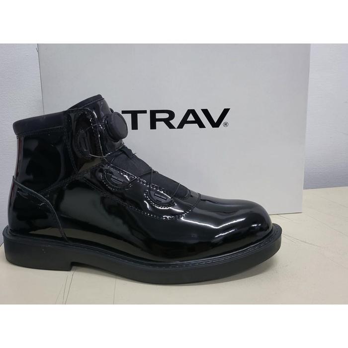 TERLARIS Sepatu PDH TRAV Pantofel Mid Cut Tali Putar READY