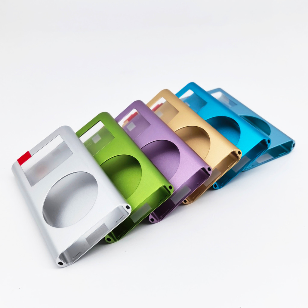 iPod Mini Blank Metal Housing Shell with Lens Window, Full Replacement Case Cover for 1st & 2nd Gen