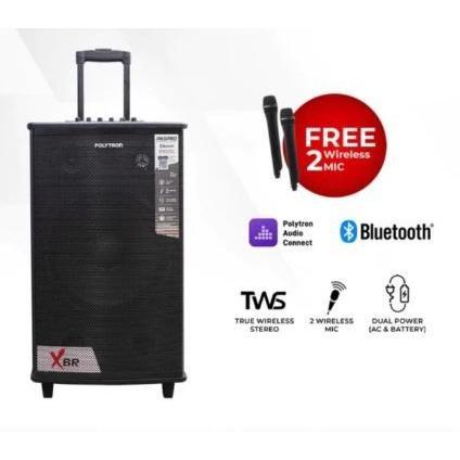 Polytron Speaker Aktif Portable - PAS PRO 12F7 Portable Speaker Pas Pro 12F7