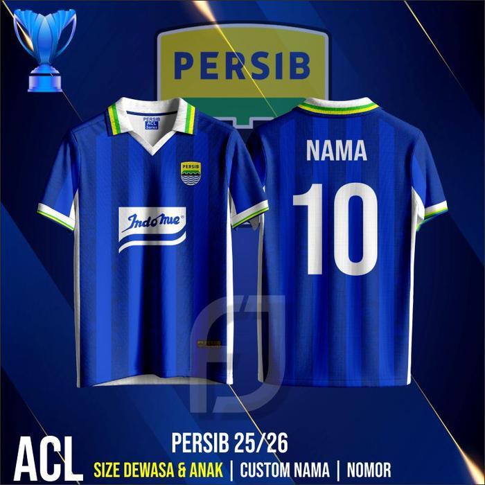 ASLI Jersey Persib ACL Two 2025 2026 Jersey Persib ACL Terbaru - Fiercejersey READY STOCK