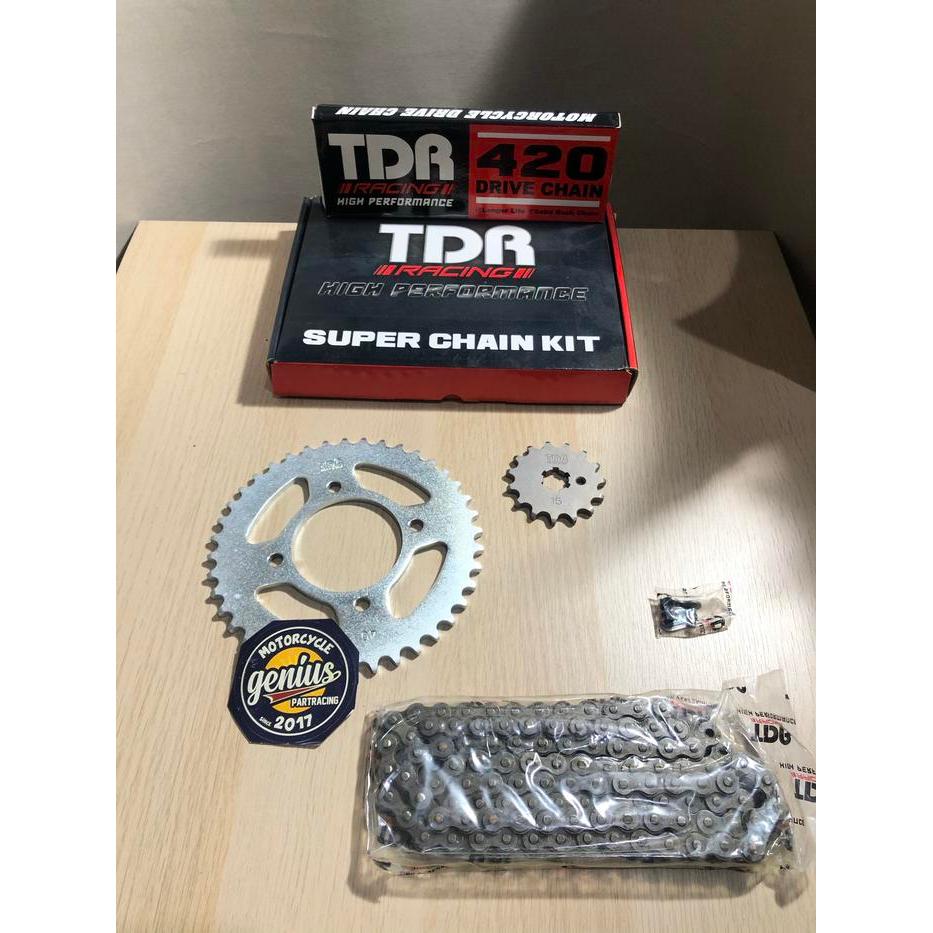 SPC GEAR SET TDR VEGA ZR - JUPITER Z1 ORIGINAL TDR