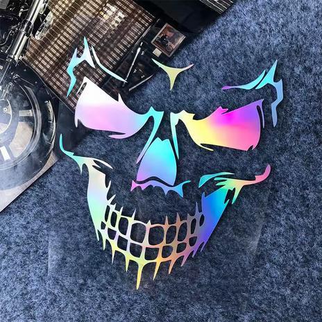 ASLI Stiker Kepala Tengkorak Skull Untuk Motor READY STOCK