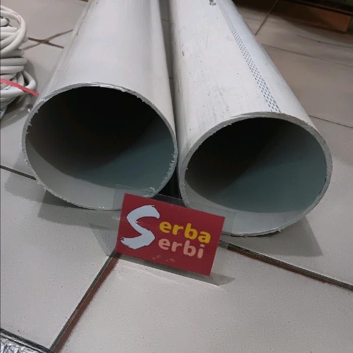 (4" Pipa Pvc) Pipa Paralon Air Pvc Saluran Buangan Drainase