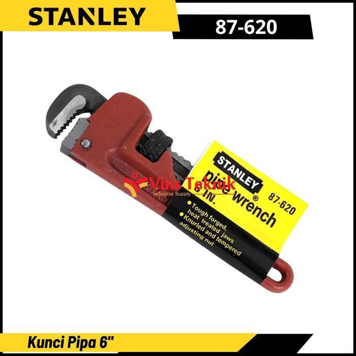 Ready Kunci Pipa 6Inch Pipe Wrench Stanley 87-620 -Gratisongkir