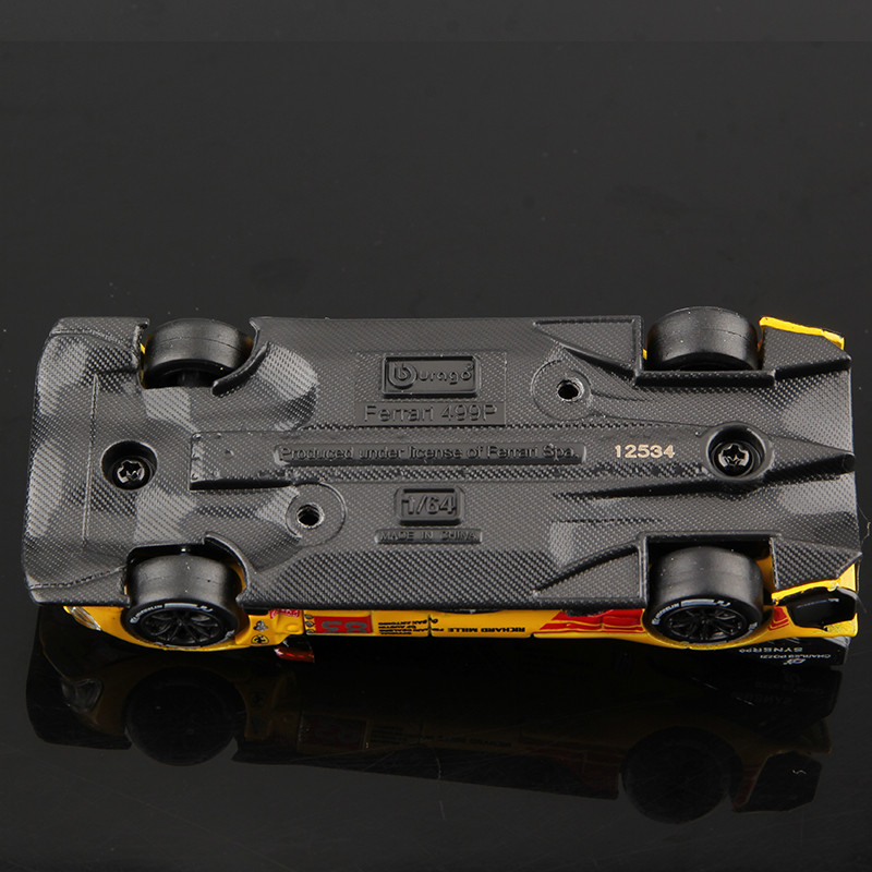 Bburago 1:64 Ferrari 499P 83# 51# Alloy Car Model Racing Diecast Vehicles Toy