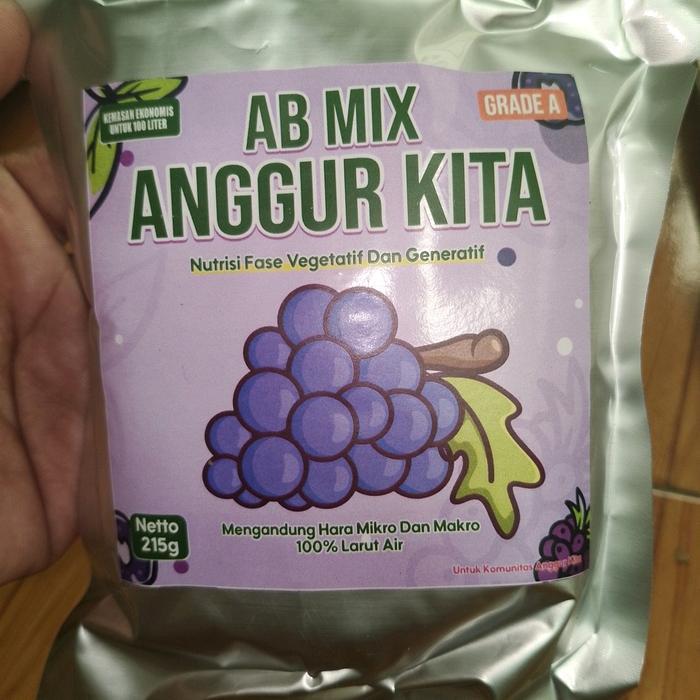BISA COD AB MIX ANGGUR KITA Pupuk Praktis Fase Vegetatif dan Generatif Paket Ekonomis Untuk 100