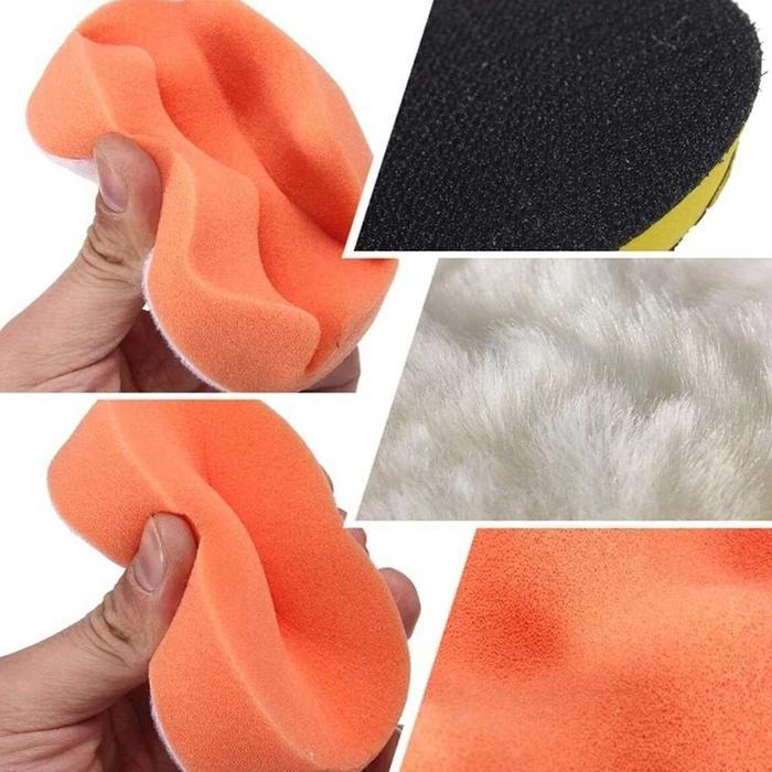 Busa Poles Paket Sponge Poles Bodi Mobil Spond Wol Polishing Wheel