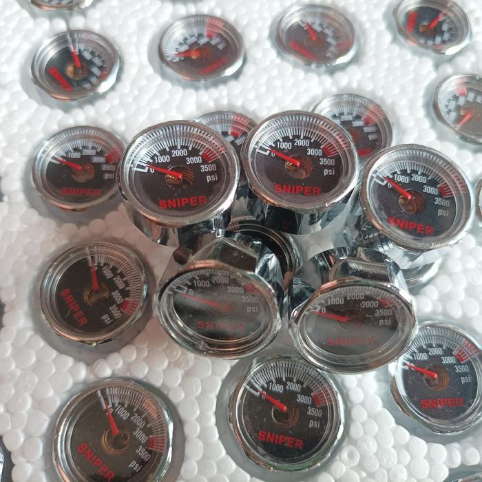 "New" Manometer OD 22, Manometer PCP, Manometer Kecil, Manometer, Mano PCP