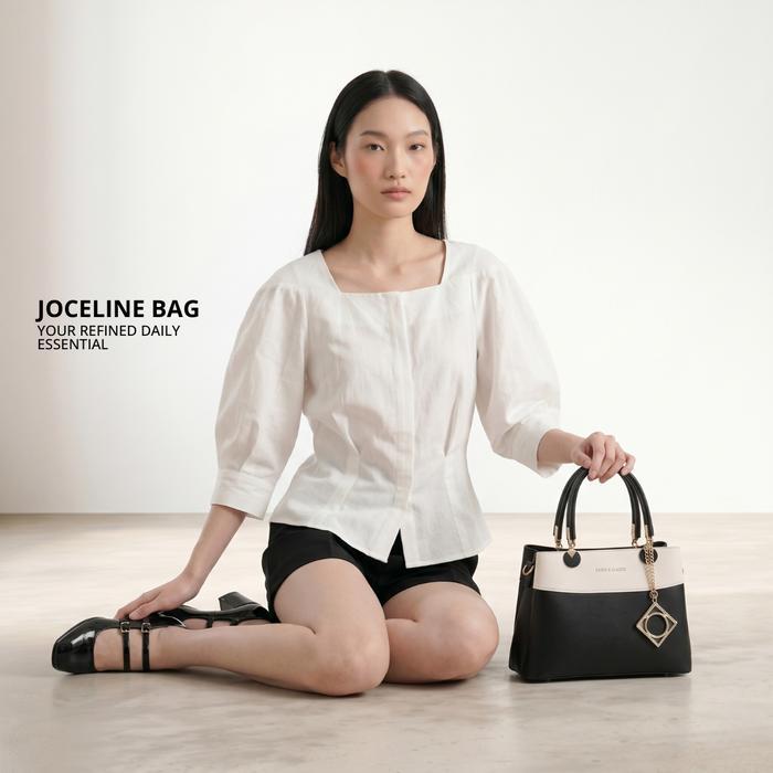 Paris Classic Tas Wanita Fashion Import Terbaru Hand Bag Top Handle Bag Sling Bag Wanita Tas Kerja