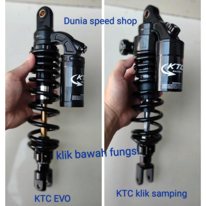 Shockbreaker Tabung Ktc Evo & Klik Samping Matic 310Mm-330Mm Universal