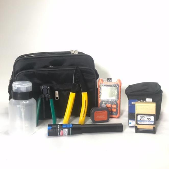 TOOLKIT OPM MINI FTTH FIBER OPTIC LENGKAP OPM MINI FVL Cleaver FO