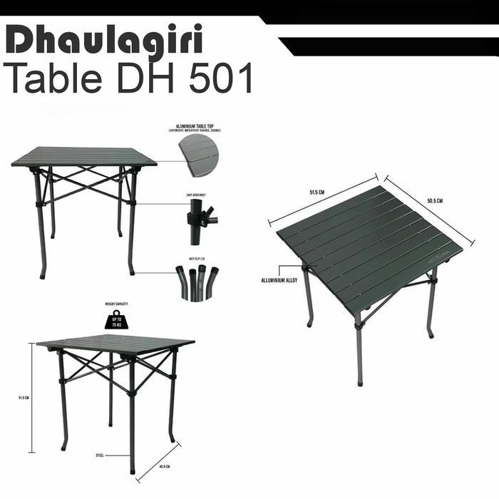 DISKON Folding Table 501 Allumunium Ultralight