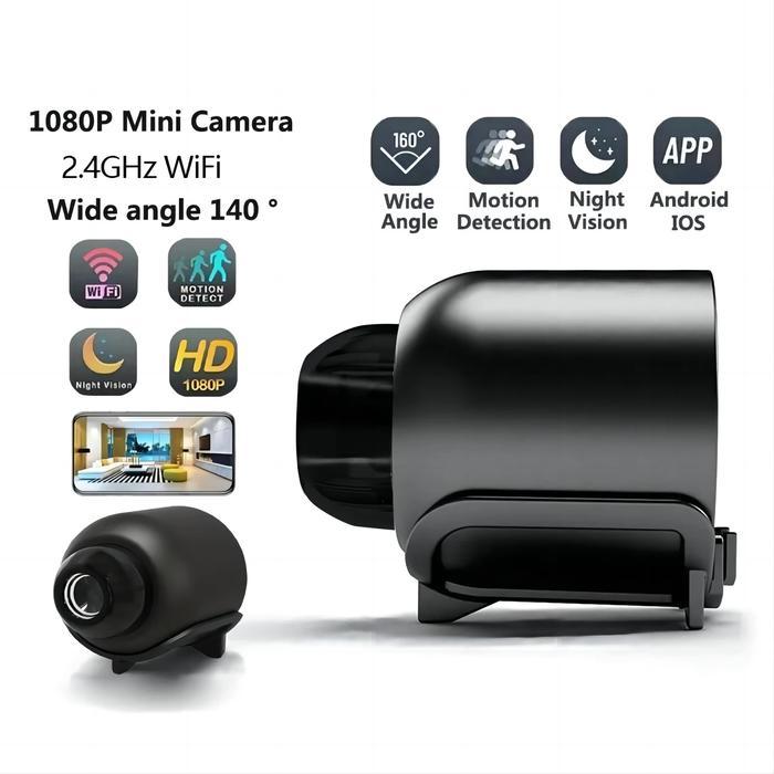 Mini Spy Camera 4K Hd Dukungan Sudut Lebar Mini Ip Kamera Cctv Wifi Ip Camera Mini Kamera Tbk