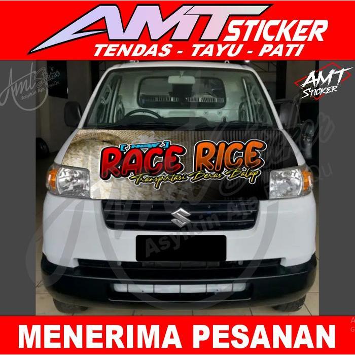 Stiker Decal Depan Mobil Apv
