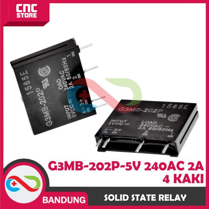 PROMO SOLID STATE RELAY G3MB-202P G3MB-202P-5V 240AC 2A 4 KAKI