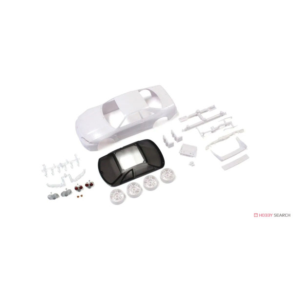 [PO] Kyosho Mini-Z Skyline GT-RR33V Spec White Body Set (Unpainted/with Wheels) MZN182 TMKQ [WAJIB T