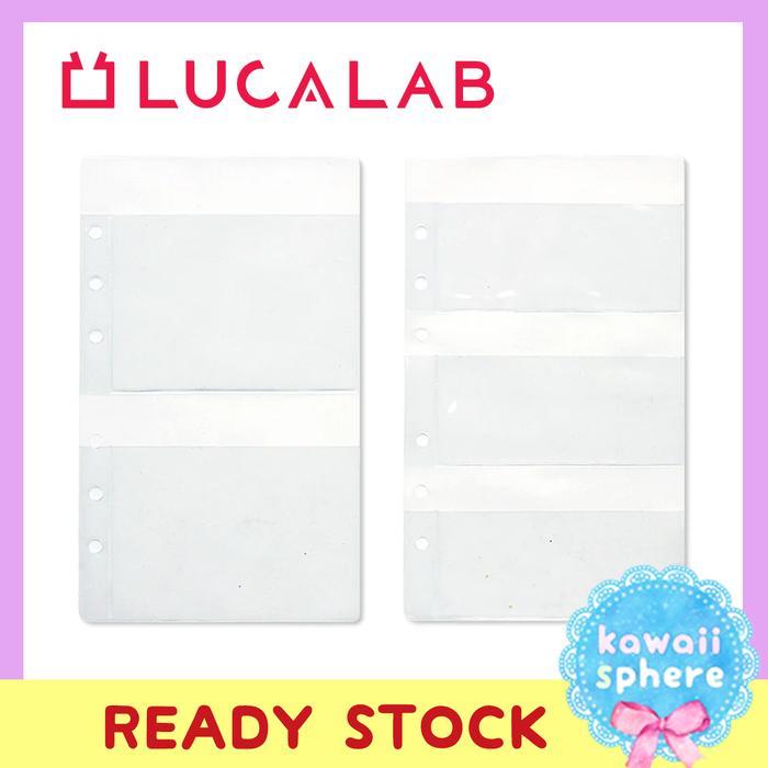 Lucalab Archive Diary Pocket Insert Ring Binder Ready Stock