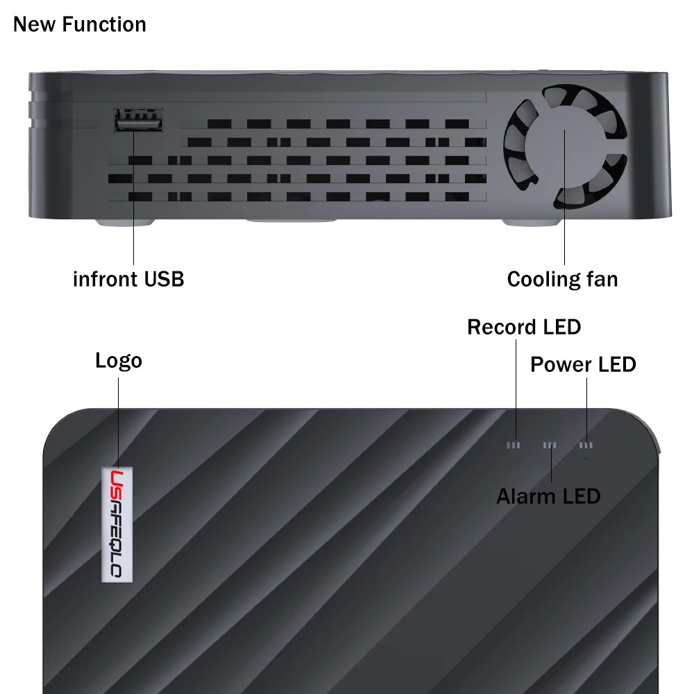 NVR 36CH 12MP Network Digital NVR for Home H.265 NVR 1080P/3MP/4MP/5MP/8MP/12MP ONVIF NVR H.265