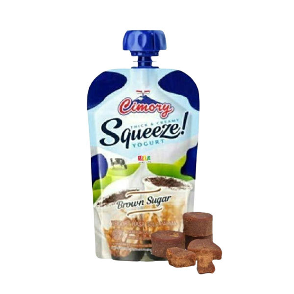Cimory Yogurt Squeeze Brown Sugar 120 Ml