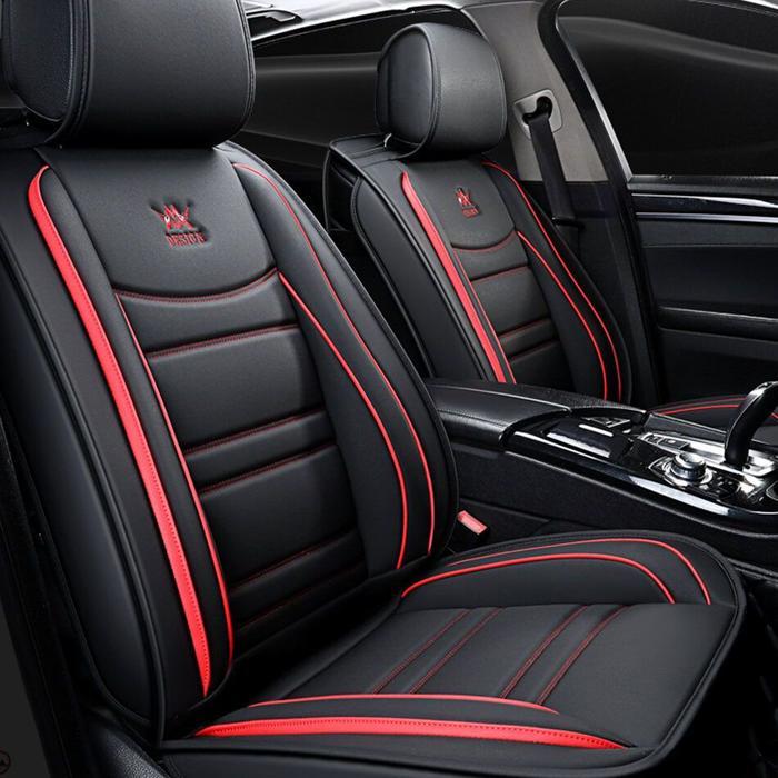 Sarung Jok Mobil Bahan SPORTY DELUXE NEW PAJERO SPORT 2020 2021 2022 2023 2024 2025 BONUS BANTALAN 2