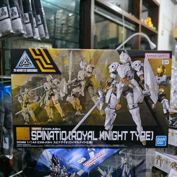 HOT SALE 30MM 1/144 EXM-A9RK SPINATIO (ROYAL KNIGHT TYPE) 30 MINUTES MISSION BANDAI TOY TERMURAH