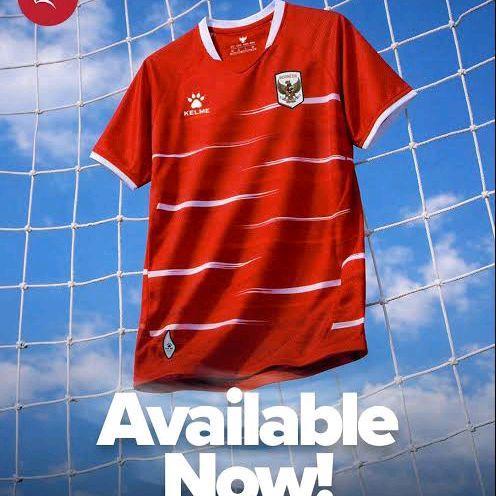 ASLI STELAN /ATASAN JERSEY TIMNAS INDONESIA TERBARU READY STOCK