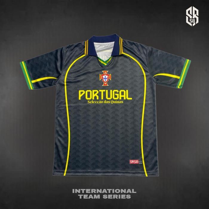 ORIGINAL Jersey Portugal Vintage World Cup Series Jersey Bola Fantasy Retro Jersey Piala Dunia