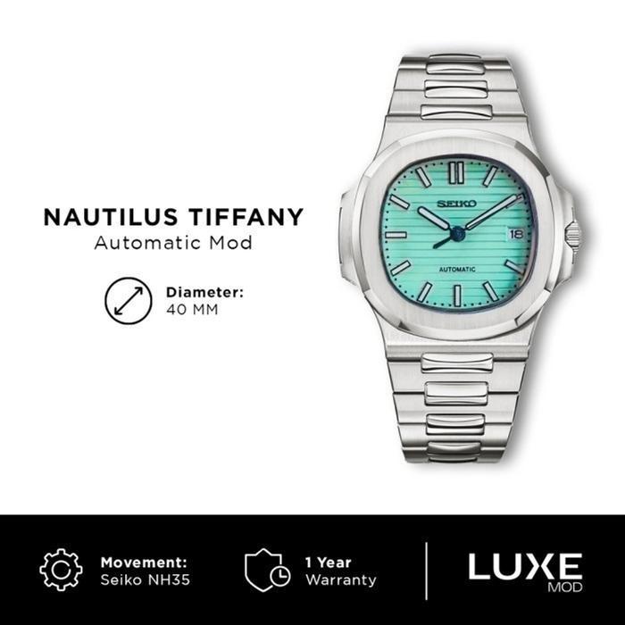 Ready Seiko Nautilus Tiffany Blue NH35