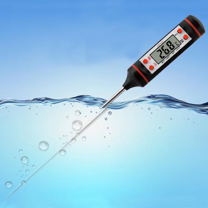 Termometer Pengukur Suhu Panas Air / Makanan Digital Food Thermometer