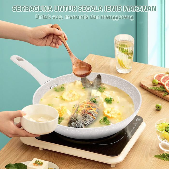 HEMAT GM Bear Panci Set Keramik 1819 - Luversa Panci Ceramic Set 3pcs