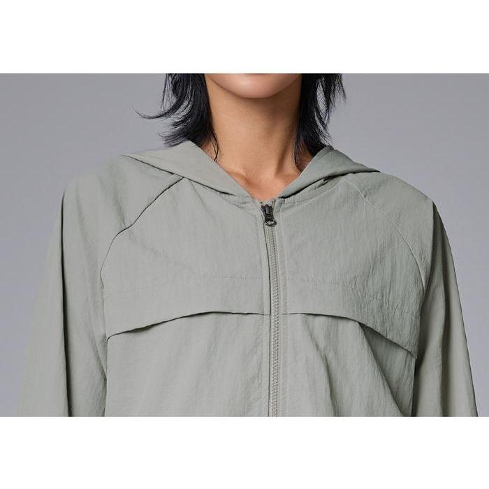 [Minne] STL Flap Hoodie Match Up Woven / Jaket STL Hoodie Wanita