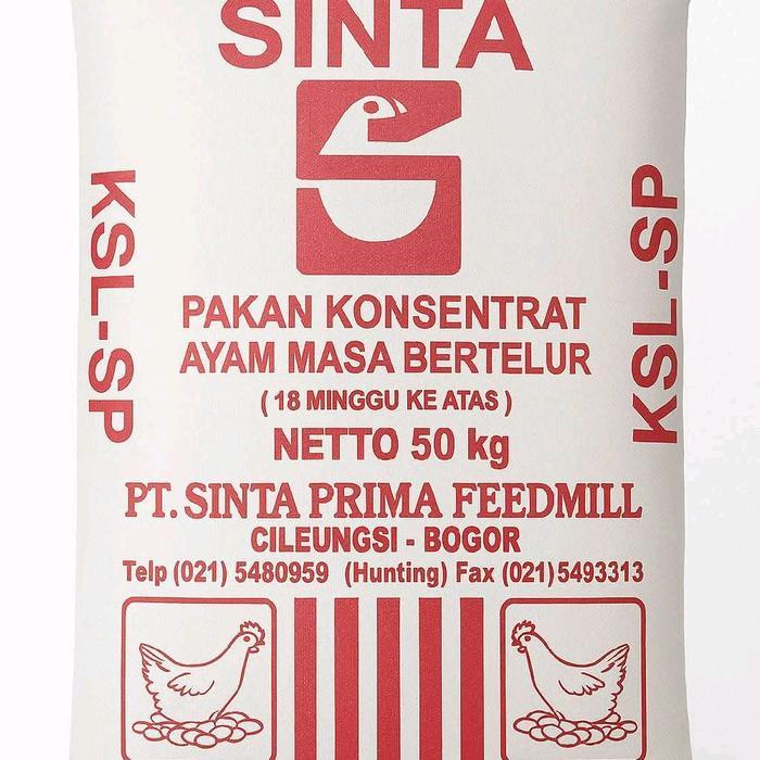 Sinta Pakan Konsentrat Ayam Masa Bertelur 18 Minggu Ke Atas Genta 10 kg KSL-SP PT Sinta Prima