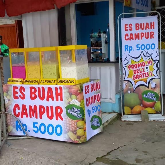 Tempat ES BUAH Acrylic 30 Liter Wadah Minuman ES BUAH Akrilik