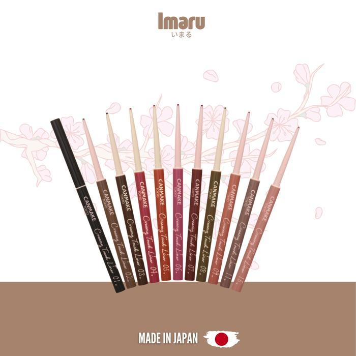 TERLARIS CANMAKE Creamy Touch Liner (Eyeliner Gel Liner Ultra Fine Water Blue)