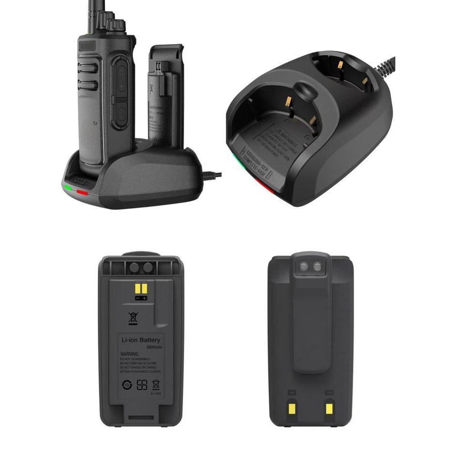 CHARGER DESTOP & BATTERY HT POC WALKIE TALKIE OSAKA