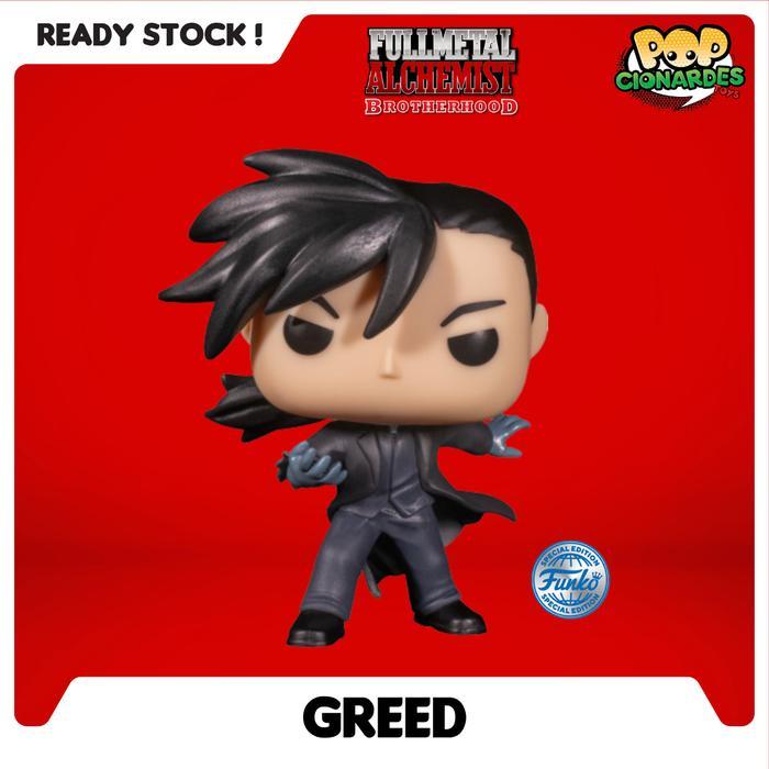 Funko POP Animation- Fullmetal Alchemist Brotherhood - Greed Exc #1180