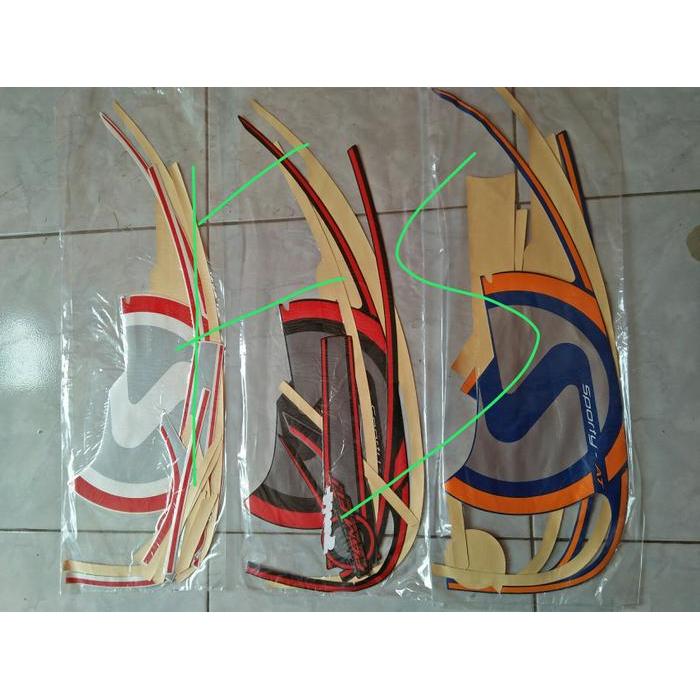 Striping stiker scoopy 2013 2014