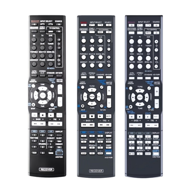 AXD7690 Remote Control For Pioneer AV Receiver Surround System AXD7578 VSX323K VSX423 VSX-322-K