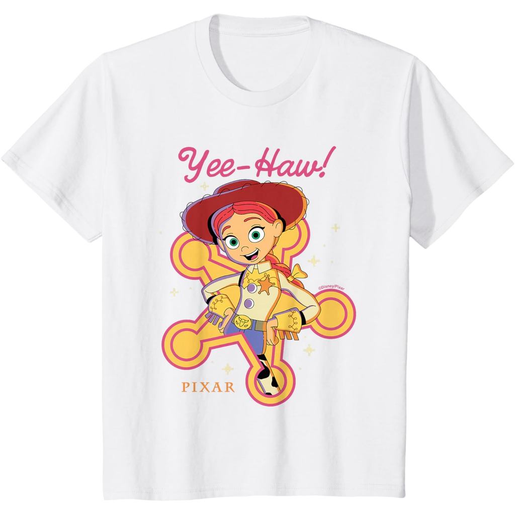 Amber's Kaos Anak dan Dewasa 24s Disney Pixar Toy Story 5 Yee Haw Jessie Cowgirl T-Shirt Catton Comb