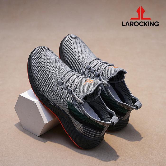 Larocking - Vortex Abu Sepatu Sneakers Running Gym Shoes Sports Outdoor Olahraga