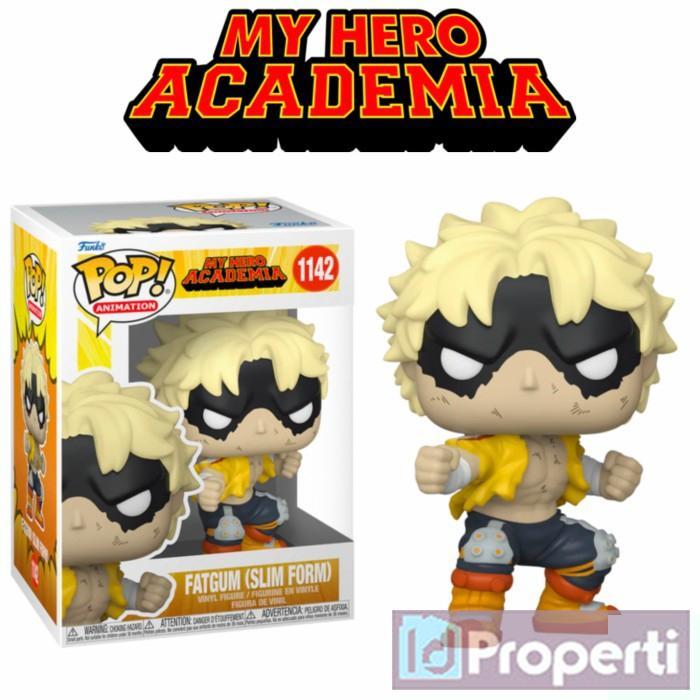 HOT SALE MINIATUR MY HERO ACADEMIA #1142 FAT GUM SLIM FORM FUNKO POP FIGURE ORI TERMURAH