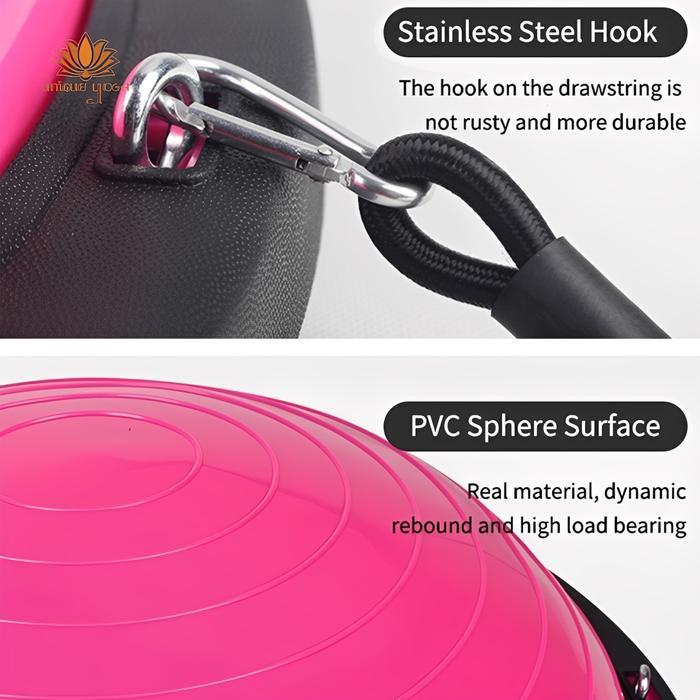 Bosu Balance Ball/Bosu Ball Yoga Gym Ball Balance Step Trainer Fitness #Gratisongkir
