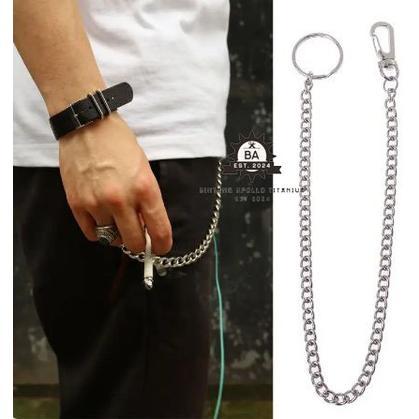 Rantai Celana Rantai Jeans Denim Rantai Dompet Retro Punk Hiphop