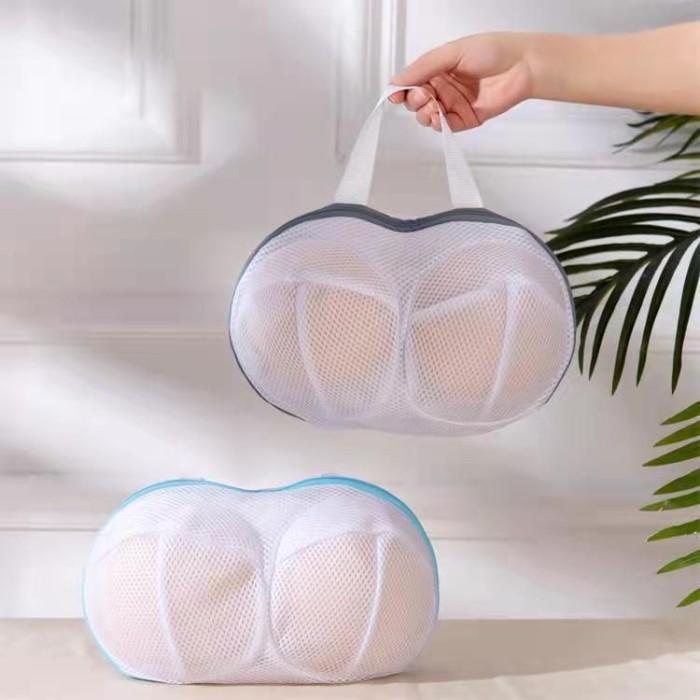 Keranjang Kantong BH Sarung Tempat Bra Pakaian Dalam Jaring Mesin Cuci Kain