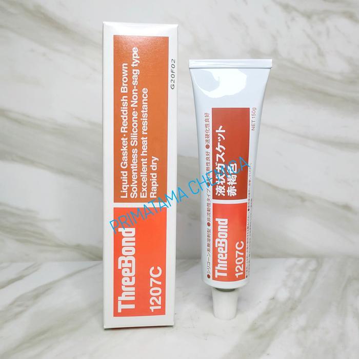 Threebond 1207C, Three Bond 1207C Non Solvent Reddish Brown Silicone