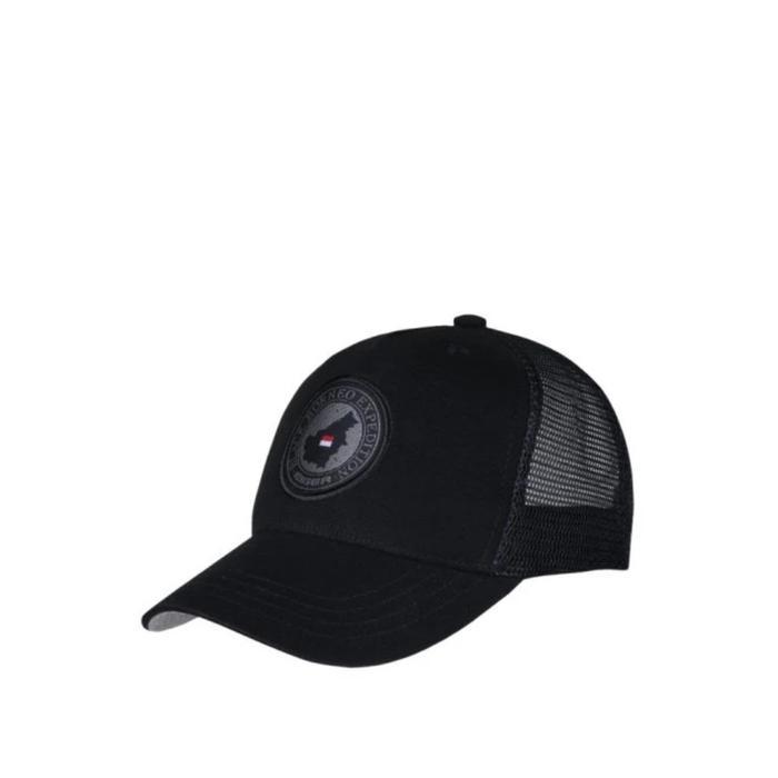 Eiger TROPIC TRIP Topi trucker pria bahan kanvas dan mesh, model Tropic Trip, warna hitam ukuran M T